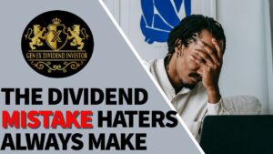 The Dividend Mistake Haters Always Make