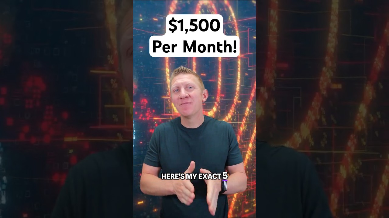 How I Create $1,500 per Month in 5 Minutes a Day!
