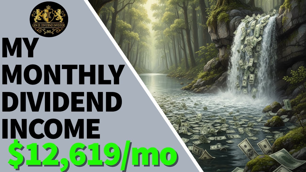 My Monthly Dividend Income: $12,619/month