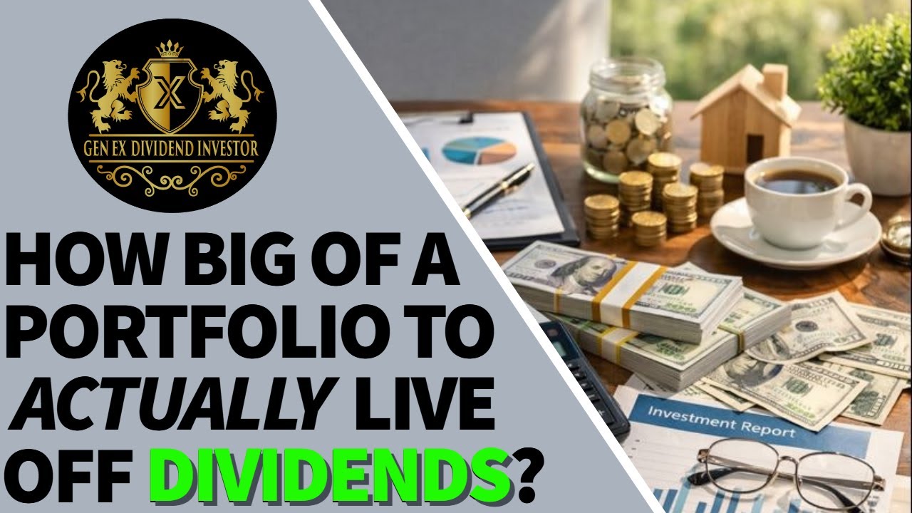 How Big of a Portfolio to Actually Live Off Dividends?