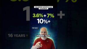 16 straight dividend hikes. 7% dividend growth. 3.6% yield.