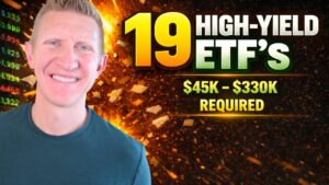 How Much to Create $25K Dividends || 19 Popular High-Yield Income ETF's