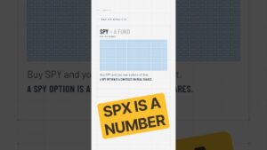 What is SPX? The ACTUAL S&P 500